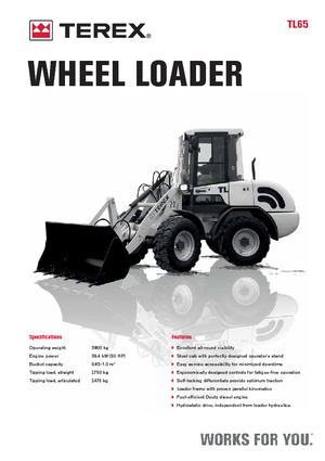 Колесни товарачи Terex TL 65