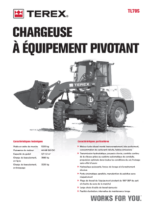 Колесни товарачи Terex TL 70 S