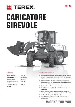 Колесни товарачи Terex TL 70 S
