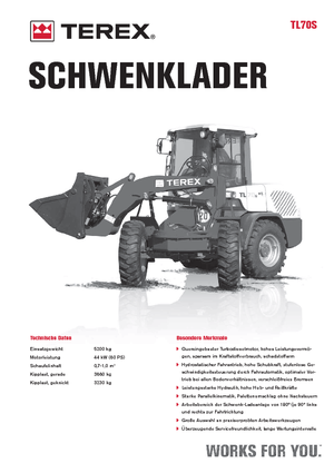 Колесни товарачи Terex TL 70 S