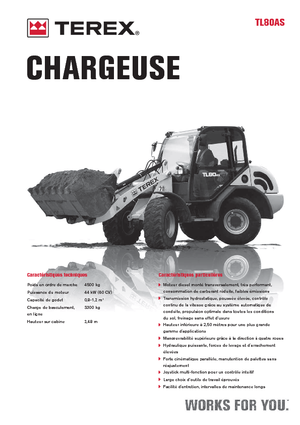 Колесни товарачи Terex TL 80 AS