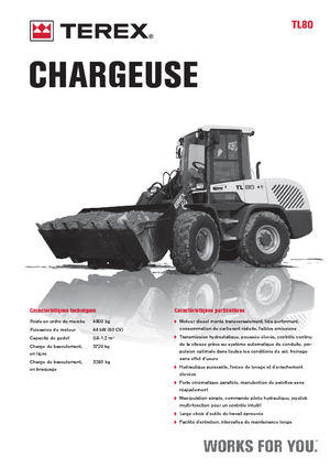 Колесни товарачи Terex TL 80
