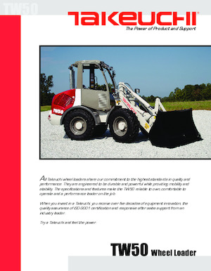 Колесни товарачи Takeuchi TW50