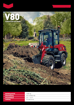 Колесни товарачи Yanmar V80