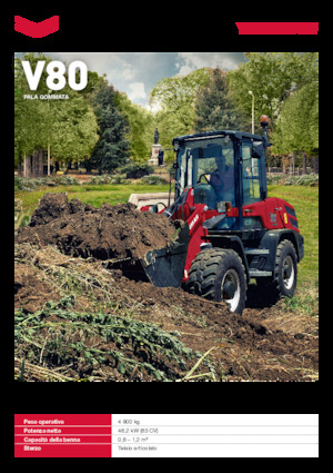 Колесни товарачи Yanmar V80