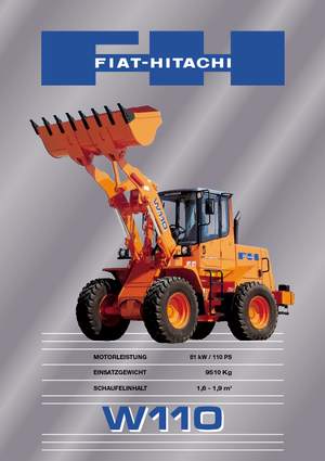 Колесни товарачи Fiat-Hitachi W 110