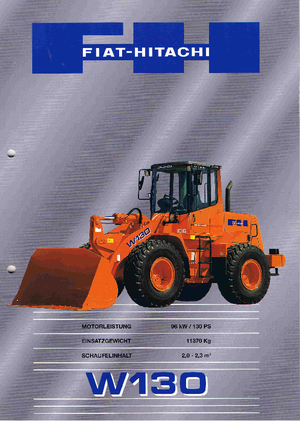 Колесни товарачи Fiat-Hitachi W 130