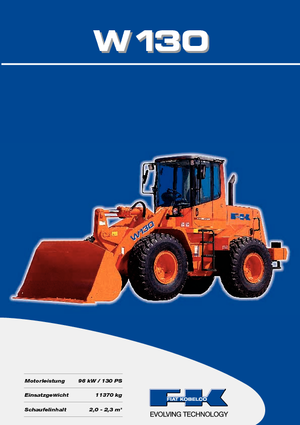 Колесни товарачи Fiat Kobelco W 130