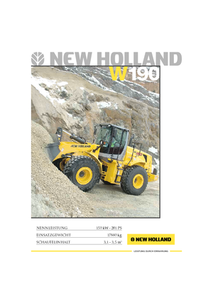 Колесни товарачи New Holland W190B