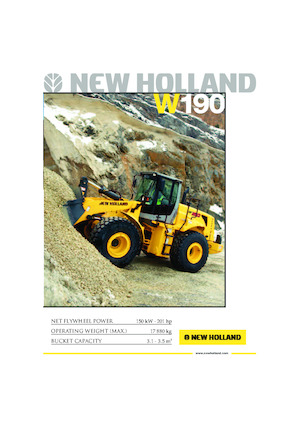 Колесни товарачи New Holland W 190