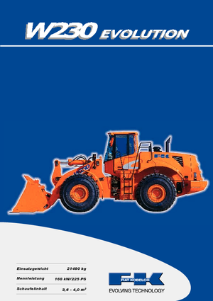 Колесни товарачи Fiat Kobelco W 230 Evolution