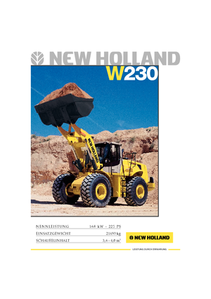 Колесни товарачи New Holland W 230
