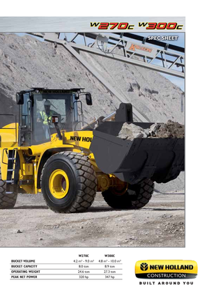 Колесни товарачи New Holland W300C LR