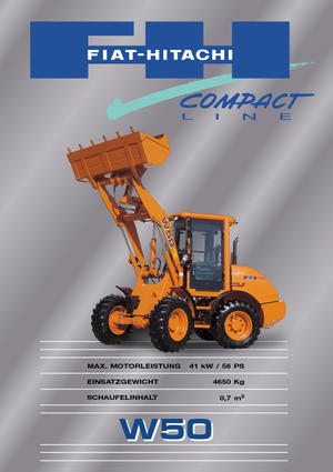 Колесни товарачи Fiat-Hitachi W 50
