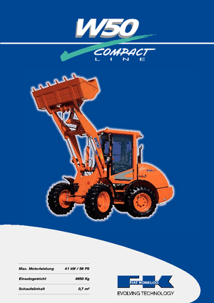 Колесни товарачи Fiat Kobelco W 50