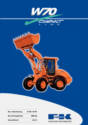 Колесни товарачи Fiat Kobelco W 70