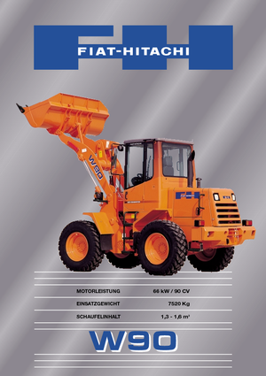 Колесни товарачи Fiat-Hitachi W 90