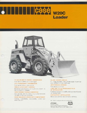 Колесни товарачи Case W20C