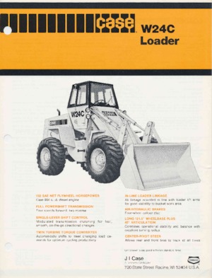 Колесни товарачи Case W24C