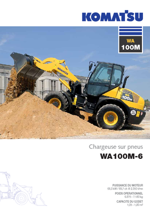 Колесни товарачи Komatsu WA100M-6