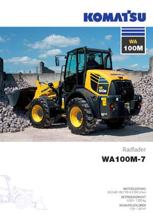 Колесни товарачи Komatsu WA100M-7