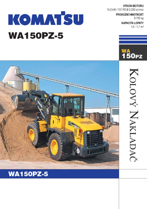 Колесни товарачи Komatsu WA150PZ-5