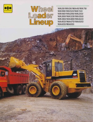 Колесни товарачи Komatsu WA 450