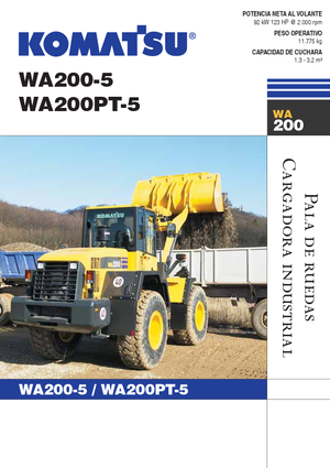 Колесни товарачи Komatsu WA200PT-5