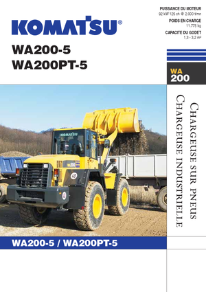 Колесни товарачи Komatsu WA200PT-5