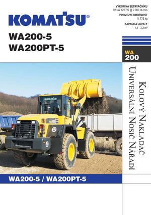 Колесни товарачи Komatsu WA200PT-5