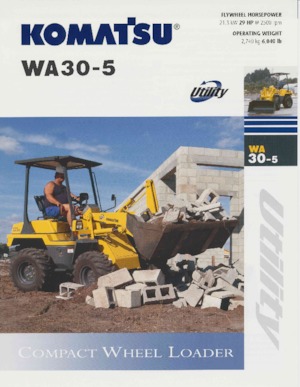 Колесни товарачи Komatsu WA 30-5