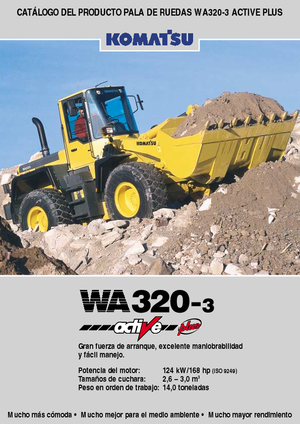 Колесни товарачи Komatsu WA320-3 active Plus