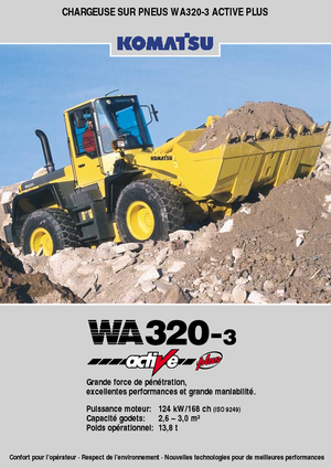 Колесни товарачи Komatsu WA320-3 active Plus
