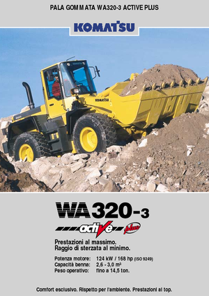 Колесни товарачи Komatsu WA320-3 active Plus