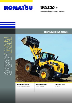 Колесни товарачи Komatsu WA320-8E0