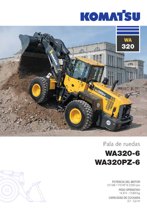 Колесни товарачи Komatsu WA320PZ-6