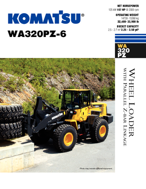 Колесни товарачи Komatsu WA320PZ-6