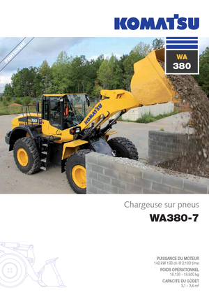 Колесни товарачи Komatsu WA380-7