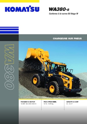 Колесни товарачи Komatsu WA380-8E0