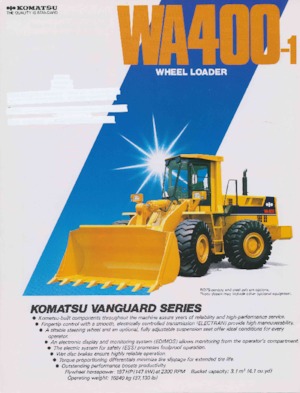 Колесни товарачи Komatsu WA 400-1