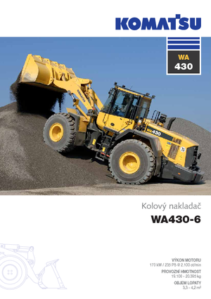 Колесни товарачи Komatsu WA430-6E0