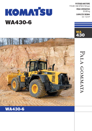 Колесни товарачи Komatsu WA430-6E0