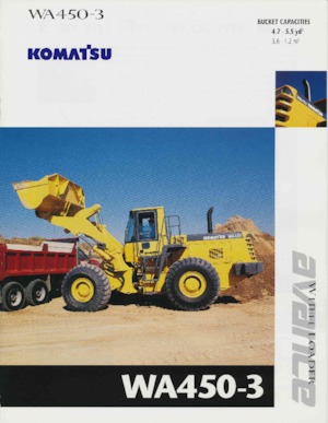Колесни товарачи Komatsu WA 450-3