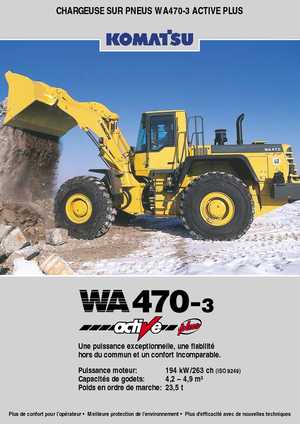 Колесни товарачи Komatsu WA470-3 active Plus