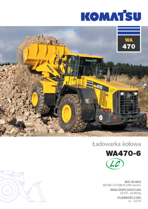 Колесни товарачи Komatsu WA470LC-6
