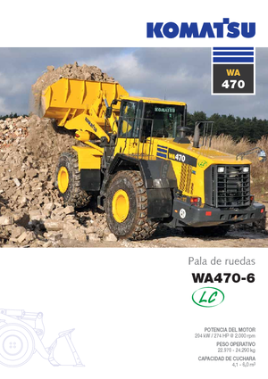 Колесни товарачи Komatsu WA470-6