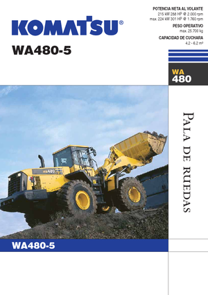 Колесни товарачи Komatsu WA480-5