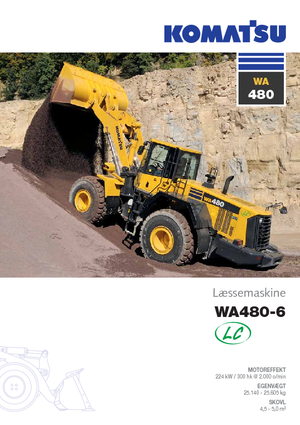 Колесни товарачи Komatsu WA480LC-6