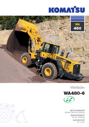Колесни товарачи Komatsu WA480LC-6