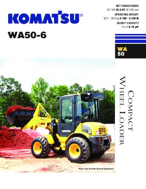 Колесни товарачи Komatsu WA 50-6